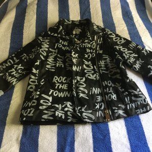 Rock the Town, Girl's black & white Jacket